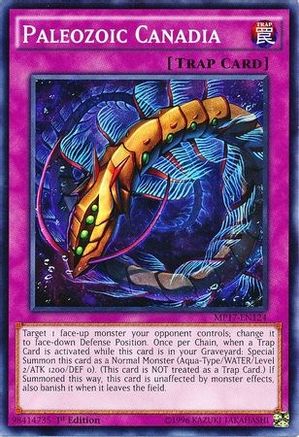 Paleozoic Canadia (MP17-EN124) - 2017 Mega-Tins Mega Pack 1st Edition - Premium Yugioh Single from Konami - Just $0.25! Shop now at Game Crave Tournament Store