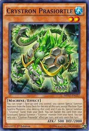 Crystron Prasiortle (MP17-EN137) - 2017 Mega-Tins Mega Pack 1st Edition - Premium Yugioh Single from Konami - Just $0.48! Shop now at Game Crave Tournament Store