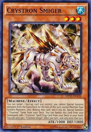 Crystron Smiger (MP17-EN138) - 2017 Mega-Tins Mega Pack 1st Edition - Premium Yugioh Single from Konami - Just $1.73! Shop now at Game Crave Tournament Store