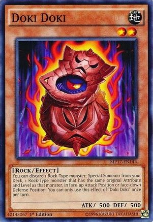 Doki Doki (MP17-EN144) - 2017 Mega-Tins Mega Pack 1st Edition - Premium Yugioh Single from Konami - Just $0.26! Shop now at Game Crave Tournament Store
