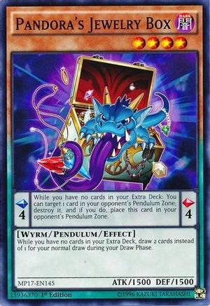 Pandora's Jewelry Box (MP17-EN145) - 2017 Mega-Tins Mega Pack 1st Edition - Premium Yugioh Single from Konami - Just $0.23! Shop now at Game Crave Tournament Store