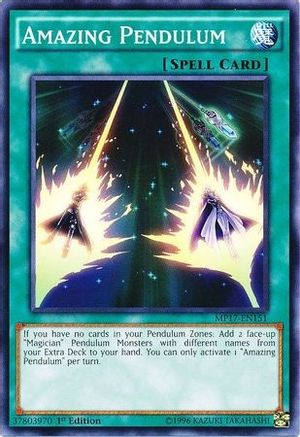 Amazing Pendulum (MP17-EN151) - 2017 Mega-Tins Mega Pack 1st Edition - Premium Yugioh Single from Konami - Just $0.08! Shop now at Game Crave Tournament Store