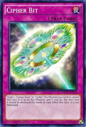 Cipher Bit (MP17-EN159) - 2017 Mega-Tins Mega Pack 1st Edition - Premium Yugioh Single from Konami - Just $0.25! Shop now at Game Crave Tournament Store