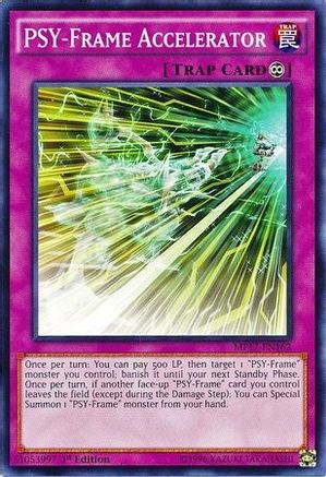 PSY-Frame Accelerator (MP17-EN162) - 2017 Mega-Tins Mega Pack 1st Edition - Premium Yugioh Single from Konami - Just $0.25! Shop now at Game Crave Tournament Store