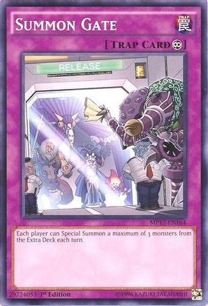 Summon Gate (MP17-EN164) - 2017 Mega-Tins Mega Pack 1st Edition - Premium Yugioh Single from Konami - Just $0.25! Shop now at Game Crave Tournament Store