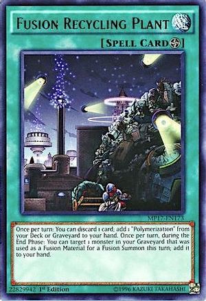 Fusion Recycling Plant (MP17-EN173) - 2017 Mega-Tins Mega Pack 1st Edition - Premium Yugioh Single from Konami - Just $0.25! Shop now at Game Crave Tournament Store