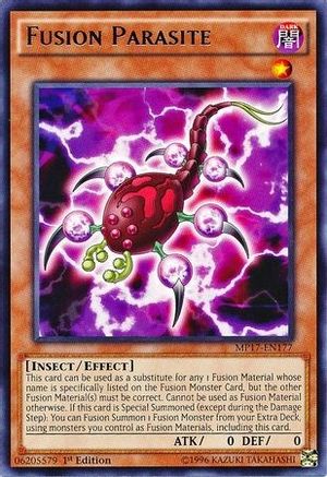 Fusion Parasite (MP17-EN177) - 2017 Mega-Tins Mega Pack 1st Edition - Premium Yugioh Single from Konami - Just $1.07! Shop now at Game Crave Tournament Store