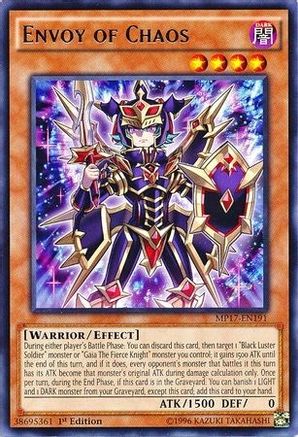 Envoy of Chaos (MP17-EN191) - 2017 Mega-Tins Mega Pack 1st Edition - Premium Yugioh Single from Konami - Just $0.25! Shop now at Game Crave Tournament Store