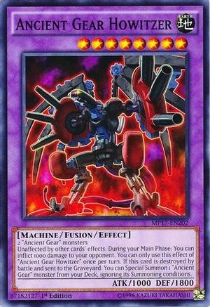 Ancient Gear Howitzer (MP17-EN202) - 2017 Mega-Tins Mega Pack 1st Edition - Premium Yugioh Single from Konami - Just $0.56! Shop now at Game Crave Tournament Store