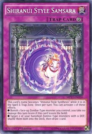 Shiranui Style Samsara (MP17-EN226) - 2017 Mega-Tins Mega Pack 1st Edition - Premium Yugioh Single from Konami - Just $0.31! Shop now at Game Crave Tournament Store