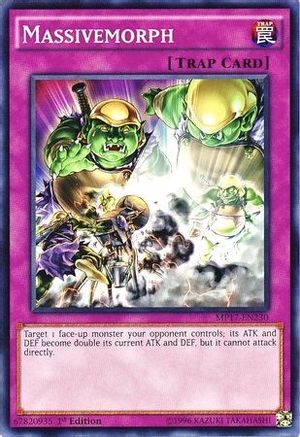 Massivemorph (MP17-EN230) - 2017 Mega-Tins Mega Pack 1st Edition - Premium Yugioh Single from Konami - Just $0.25! Shop now at Game Crave Tournament Store