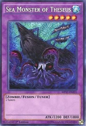 Sea Monster of Theseus (MP17-EN231) - 2017 Mega-Tins Mega Pack 1st Edition - Premium Yugioh Single from Konami - Just $0.46! Shop now at Game Crave Tournament Store