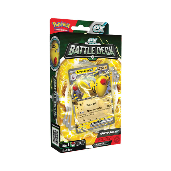 Pokemon TCG: ex Battle Deck Lucario ex & Ampharos ex - Premium PKM Sealed from Nintendo - Just $9.99! Shop now at Game Crave Tournament Store