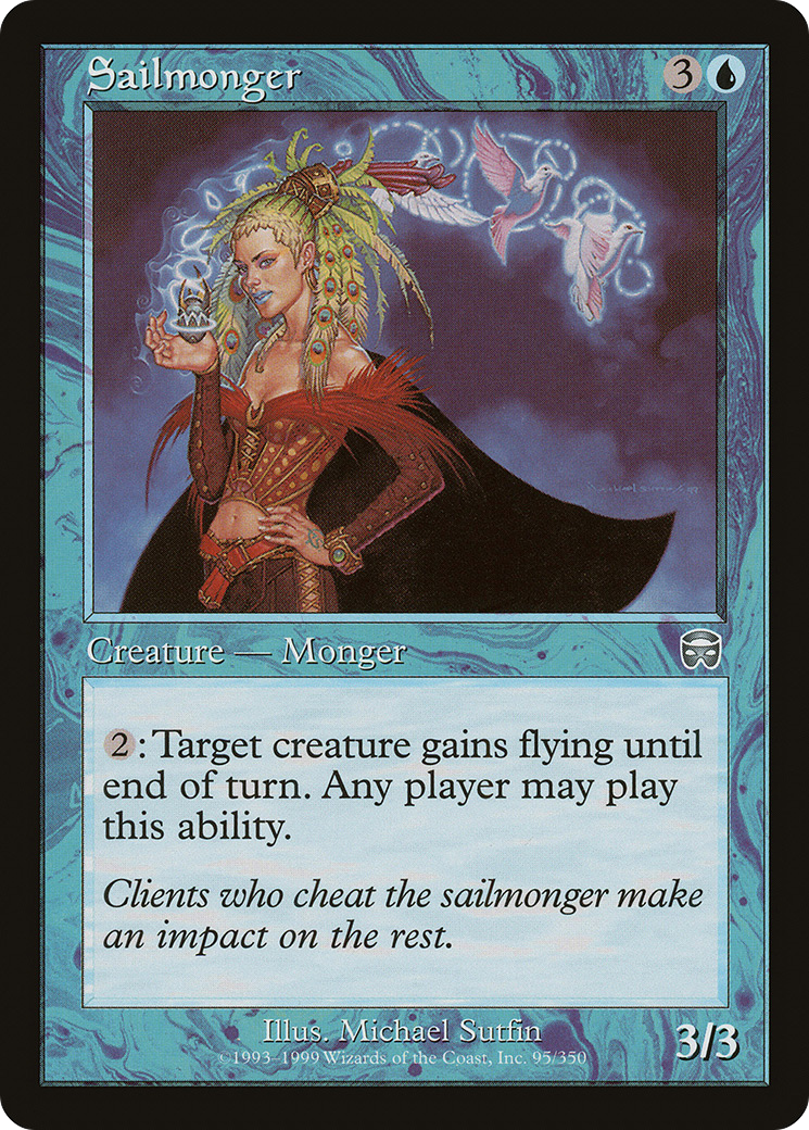 Sailmonger (MMQ-095) - Mercadian Masques Foil - Premium MTG Single from Wizards of the Coast - Just $4.05! Shop now at Game Crave Tournament Store