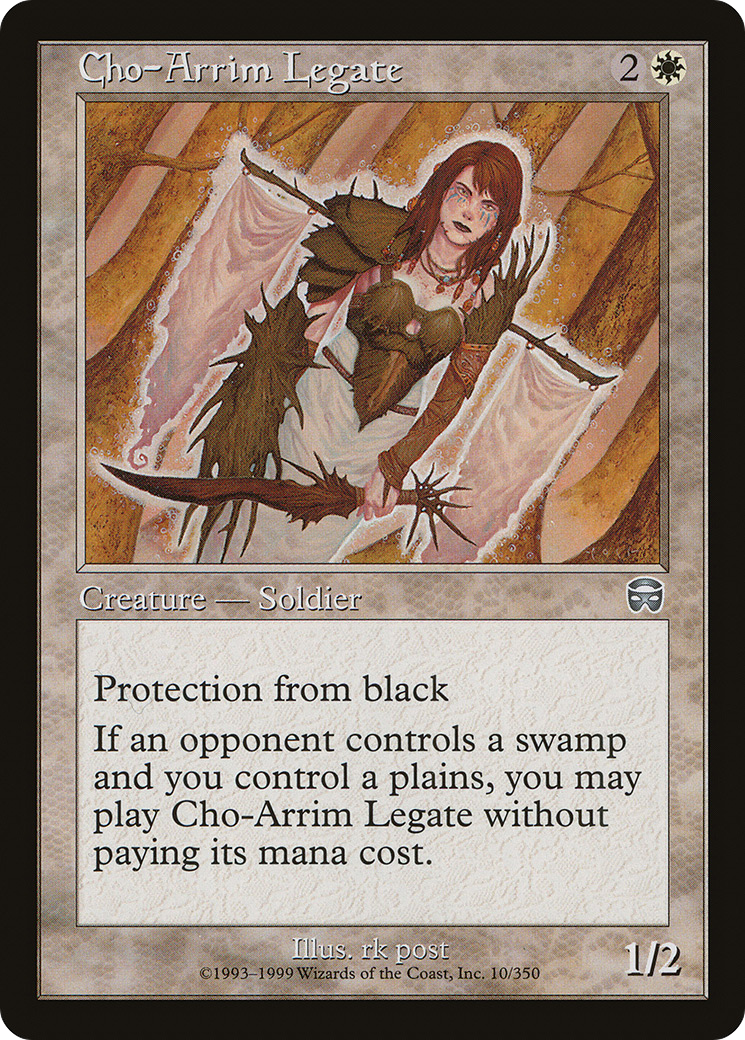 Cho-Arrim Legate (MMQ-010) - Mercadian Masques - Premium MTG Single from Wizards of the Coast - Just $0.25! Shop now at Game Crave Tournament Store