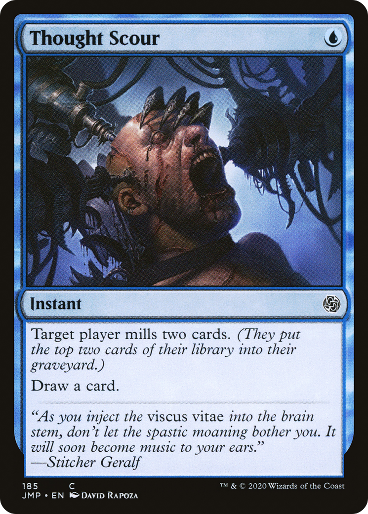 Thought Scour (JMP-185) - Jumpstart - Premium MTG Single from Wizards of the Coast - Just $0.27! Shop now at Game Crave Tournament Store