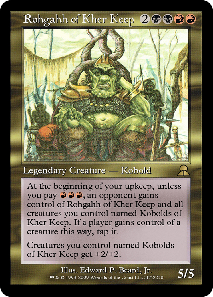 Rohgahh of Kher Keep (ME3-172) - Masters Edition III - Premium MTG Single from Wizards of the Coast - Just $0! Shop now at Game Crave Tournament Store
