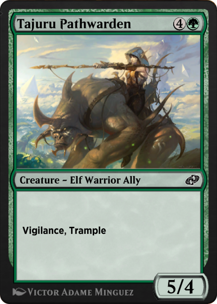 Tajuru Pathwarden (J21-650) - Jumpstart: Historic Horizons - Premium MTG Single from Wizards of the Coast - Just $0! Shop now at Game Crave Tournament Store