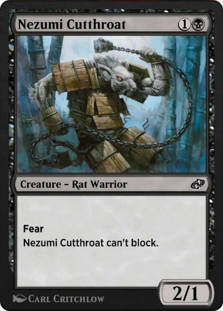 Nezumi Cutthroat (J21-367) - Jumpstart: Historic Horizons - Premium MTG Single from Wizards of the Coast - Just $0! Shop now at Game Crave Tournament Store