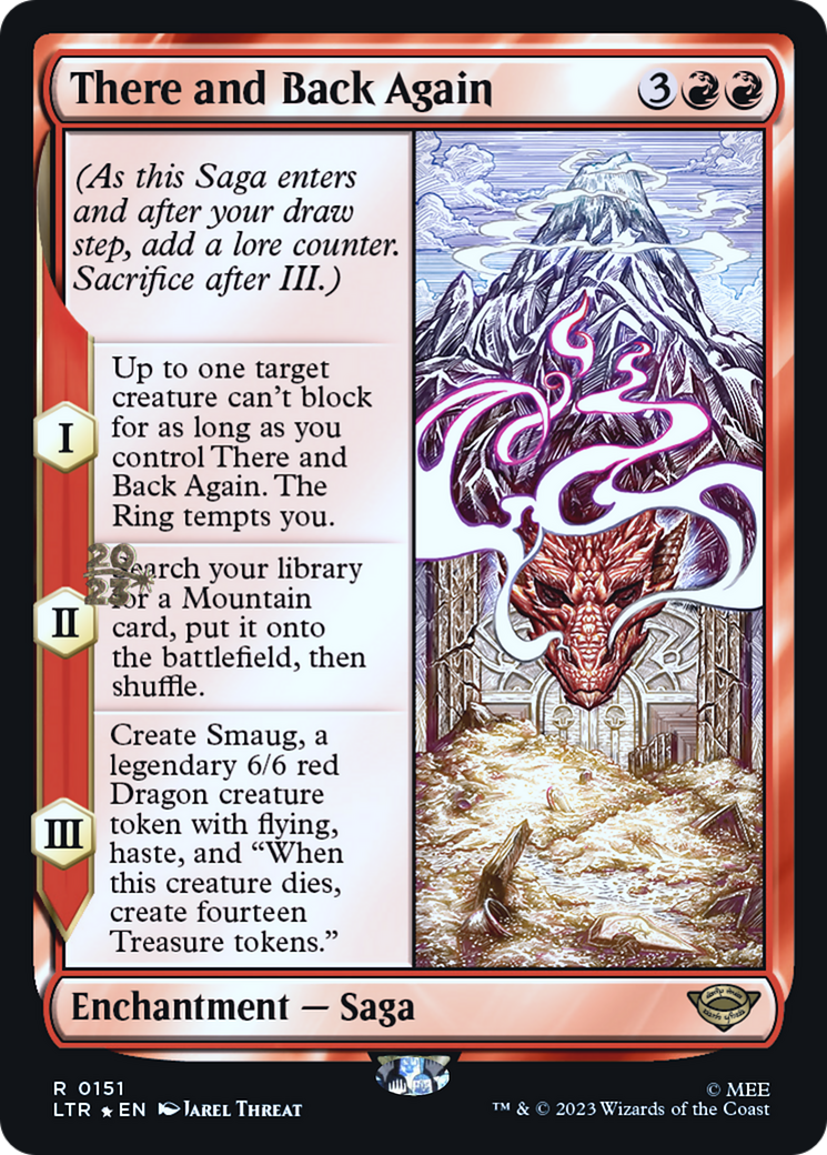 There and Back Again (PLTR-151S) - Tales of Middle-earth Promos Foil - Premium MTG Single from Wizards of the Coast - Just $1.87! Shop now at Game Crave Tournament Store