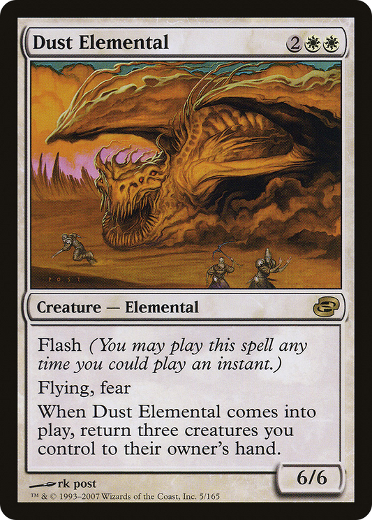 Dust Elemental (PLC-005) - Planar Chaos - Premium MTG Single from Wizards of the Coast - Just $0.10! Shop now at Game Crave Tournament Store