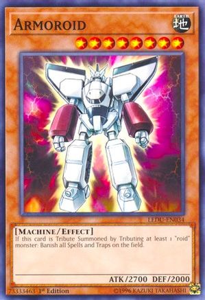 Armoroid (LEDU-EN034) - Legendary Duelists 1st Edition - Premium Yugioh Single from Konami - Just $0.25! Shop now at Game Crave Tournament Store