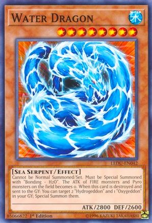 Water Dragon (LEDU-EN042) - Legendary Duelists 1st Edition - Premium Yugioh Single from Konami - Just $0.25! Shop now at Game Crave Tournament Store