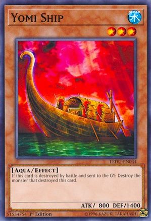 Yomi Ship (LEDU-EN044) - Legendary Duelists 1st Edition - Premium Yugioh Single from Konami - Just $0.25! Shop now at Game Crave Tournament Store