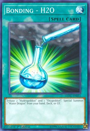 Bonding - H2O (LEDU-EN051) - Legendary Duelists 1st Edition - Premium Yugioh Single from Konami - Just $0.25! Shop now at Game Crave Tournament Store