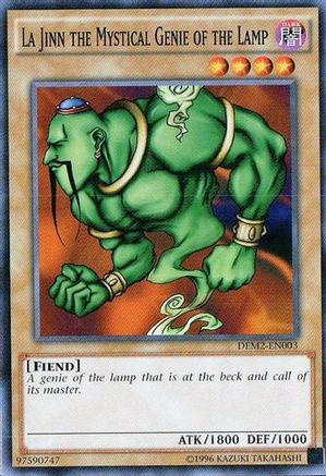 La Jinn the Mystical Genie of the Lamp (DEM2-EN003) - Demo Deck 2015 Unlimited - Premium Yugioh Single from Konami - Just $0.25! Shop now at Game Crave Tournament Store