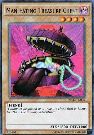 Man-Eating Treasure Chest (DEM2-EN005) - Demo Deck 2015 Unlimited - Premium Yugioh Single from Konami - Just $0.26! Shop now at Game Crave Tournament Store