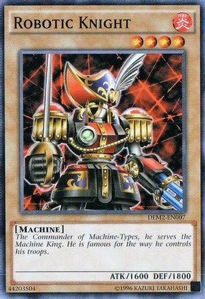 Robotic Knight (DEM2-EN007) - Demo Deck 2015 Unlimited - Premium Yugioh Single from Konami - Just $0.25! Shop now at Game Crave Tournament Store