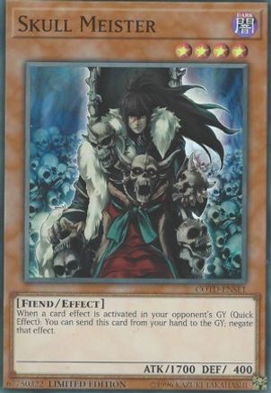Skull Meister (COTD-ENSE1) - Code of the Duelist Limited - Premium Yugioh Single from Konami - Just $0.25! Shop now at Game Crave Tournament Store