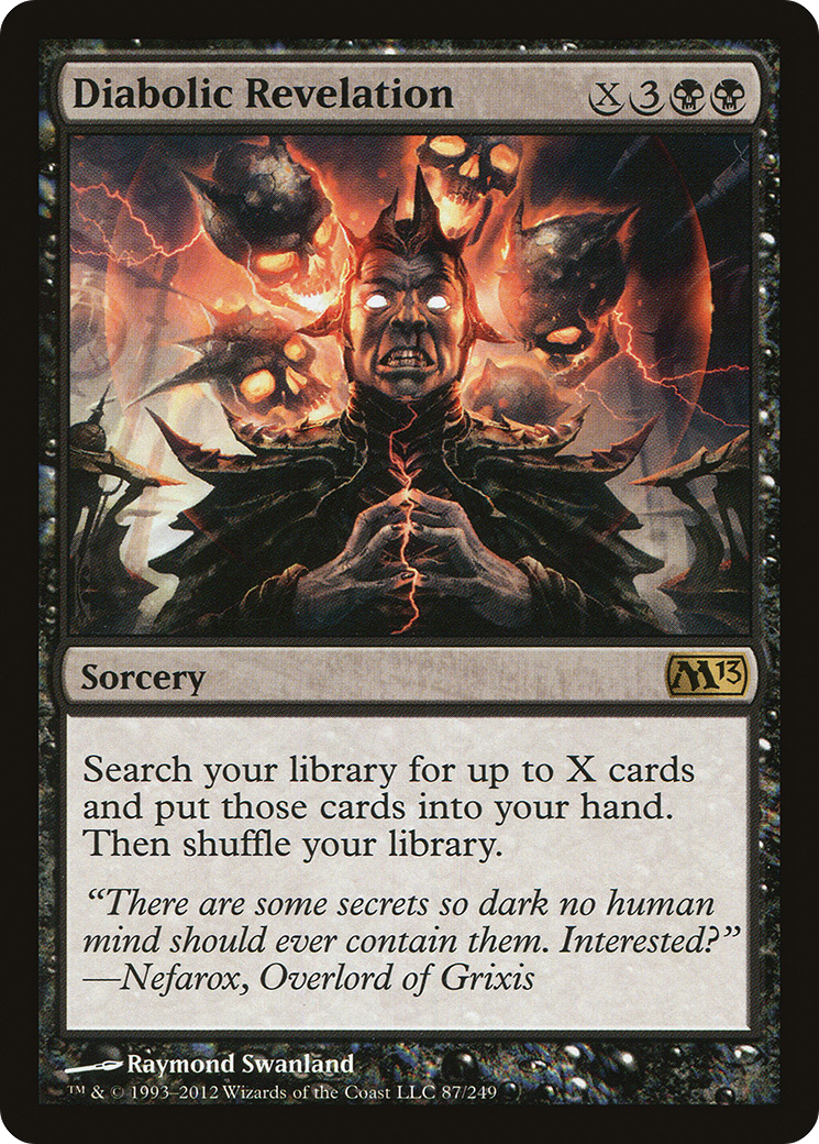 Diabolic Revelation (M13-087) - Magic 2013 - Premium MTG Single from Wizards of the Coast - Just $0.95! Shop now at Game Crave Tournament Store