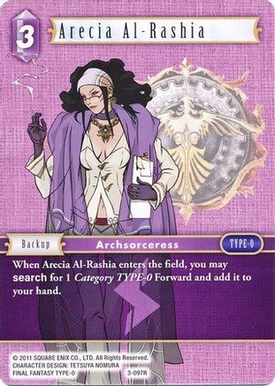Arecia Al-Rashia (OPUS III) Foil - Premium Final Fantasy Single from Opus III - Just $0.51! Shop now at Game Crave Tournament Store