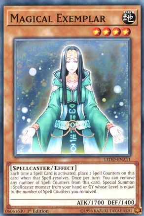 Magical Exemplar (LEDD-ENA11) - Legendary Dragon Decks 1st Edition - Premium Yugioh Single from Konami - Just $0.25! Shop now at Game Crave Tournament Store