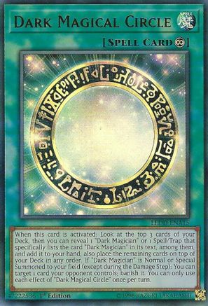 Dark Magical Circle (LEDD-ENA15) - Legendary Dragon Decks 1st Edition - Premium Yugioh Single from Konami - Just $0.38! Shop now at Game Crave Tournament Store
