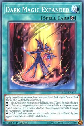 Dark Magic Expanded (LEDD-ENA17) - Legendary Dragon Decks 1st Edition - Premium Yugioh Single from Konami - Just $0.76! Shop now at Game Crave Tournament Store
