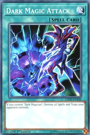 Dark Magic Attack (LEDD-ENA20) - Legendary Dragon Decks 1st Edition - Premium Yugioh Single from Konami - Just $0.26! Shop now at Game Crave Tournament Store