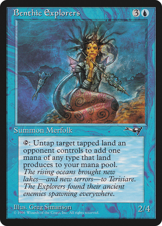 Benthic Explorers (ALL-24A) - Alliances - Premium MTG Single from Wizards of the Coast - Just $0.25! Shop now at Game Crave Tournament Store