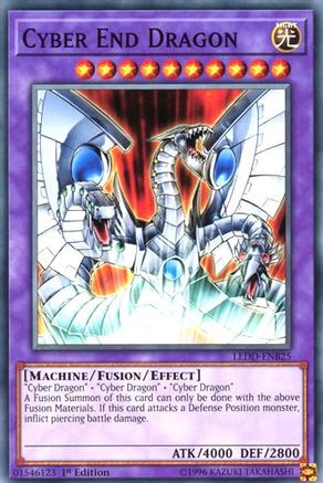 Cyber End Dragon (LEDD-ENB25) - Legendary Dragon Decks 1st Edition - Premium Yugioh Single from Konami - Just $0.25! Shop now at Game Crave Tournament Store