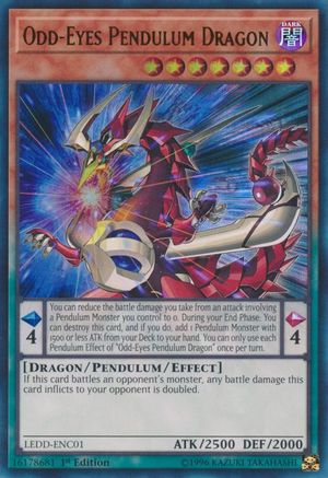 Odd-Eyes Pendulum Dragon (UR) (LEDD-ENC01) - Legendary Dragon Decks 1st Edition - Premium Yugioh Single from Konami - Just $0.25! Shop now at Game Crave Tournament Store