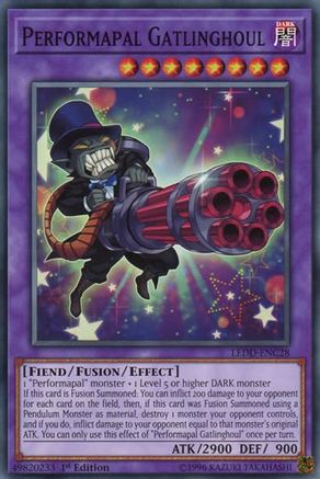 Performapal Gatlinghoul (LEDD-ENC28) - Legendary Dragon Decks 1st Edition - Premium Yugioh Single from Konami - Just $0.25! Shop now at Game Crave Tournament Store