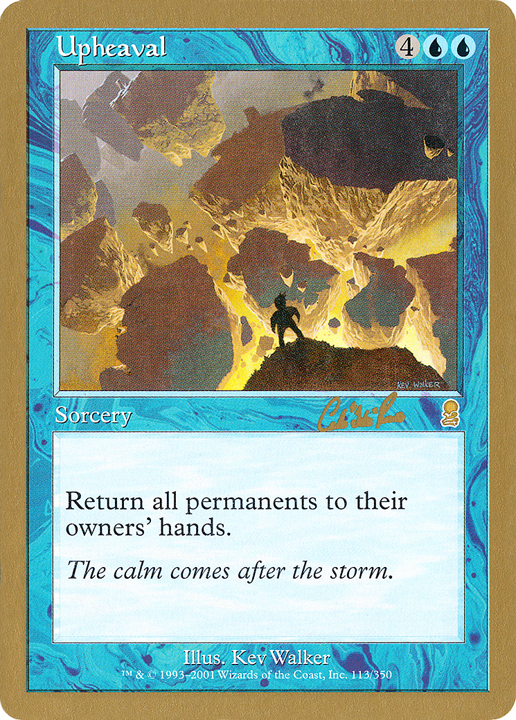 Upheaval (WC02-CR113) - World Championship Decks 2002 - Premium MTG Single from Wizards of the Coast - Just $0.60! Shop now at Game Crave Tournament Store