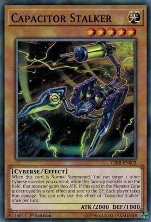 Capacitor Stalker (CIBR-EN002) - Circuit Break Unlimited - Premium Yugioh Single from Konami - Just $0.08! Shop now at Game Crave Tournament Store