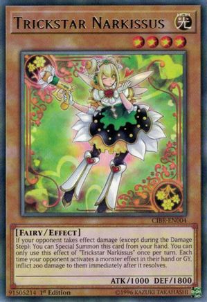 Trickstar Narkissus (CIBR-EN004) - Circuit Break 1st Edition - Premium Yugioh Single from Konami - Just $0.23! Shop now at Game Crave Tournament Store