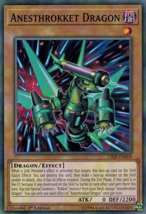 Anesthrokket Dragon (CIBR-EN009) - Circuit Break 1st Edition - Premium Yugioh Single from Konami - Just $0.25! Shop now at Game Crave Tournament Store