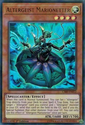 Altergeist Marionetter (CIBR-EN012) - Circuit Break 1st Edition - Premium Yugioh Single from Konami - Just $0.46! Shop now at Game Crave Tournament Store