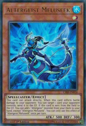 Altergeist Meluseek (CIBR-EN014) - Circuit Break 1st Edition - Premium Yugioh Single from Konami - Just $0.46! Shop now at Game Crave Tournament Store
