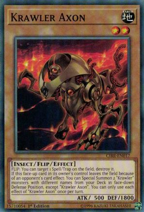 Krawler Axon (CIBR-EN017) - Circuit Break 1st Edition - Premium Yugioh Single from Konami - Just $0.49! Shop now at Game Crave Tournament Store
